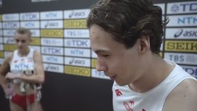 "O mój Boże". Tak zareagował na występ w sztafecie