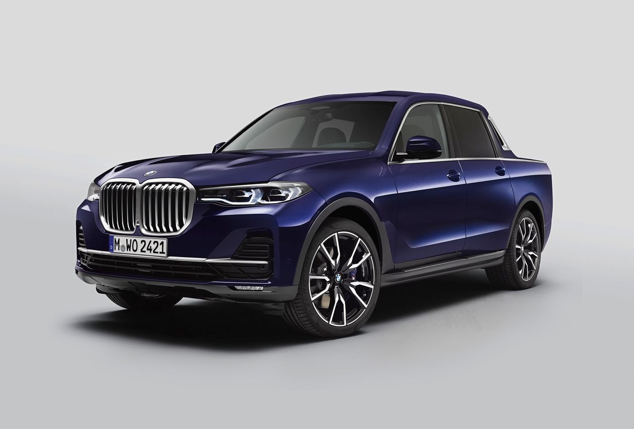 To nie żart. BMW X7 Pickup istnieje naprawdę