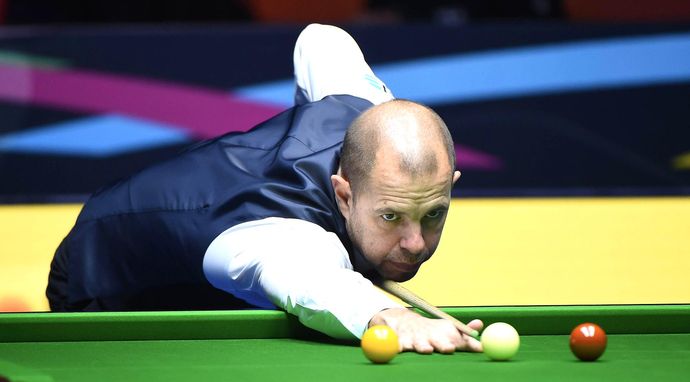Snooker: Turniej German Masters - mecz półfinałowy