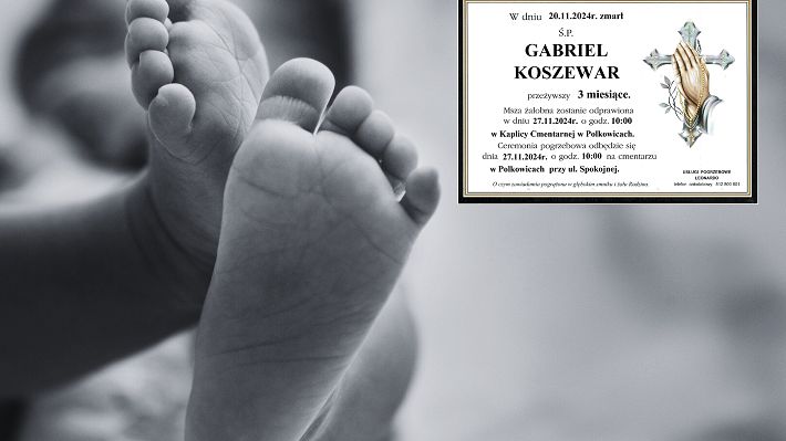 Rodzina żegna małego Gabrysia. Poruszający apel rodziców do żałobników