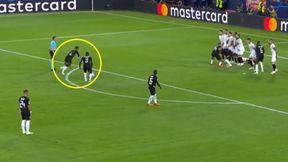 Ależ huknął! Świetny gol z rzutu wolnego w Lidze Mistrzów [WIDEO]