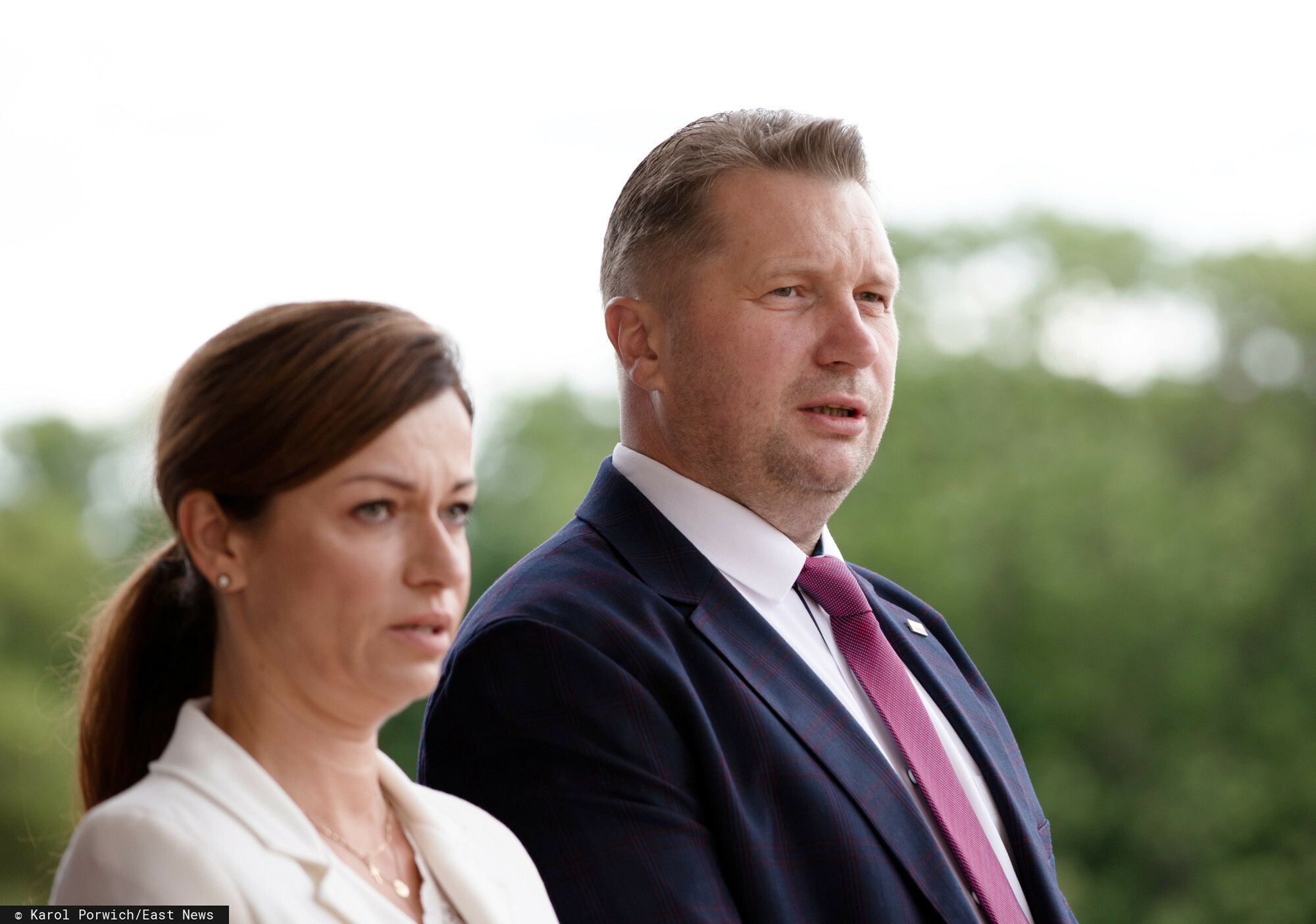 Przemysław Czarnek z żoną Katarzyną