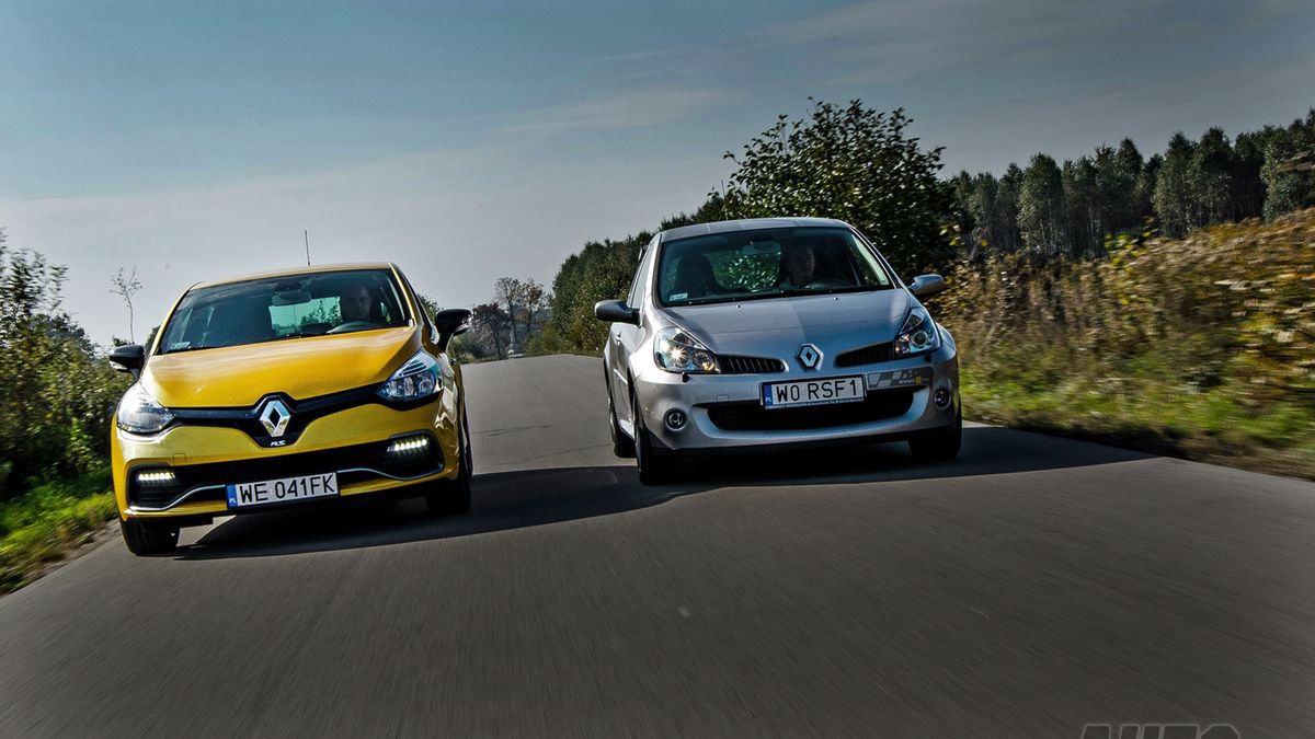 Clio RS vs. Clio Sport F1 Team R27