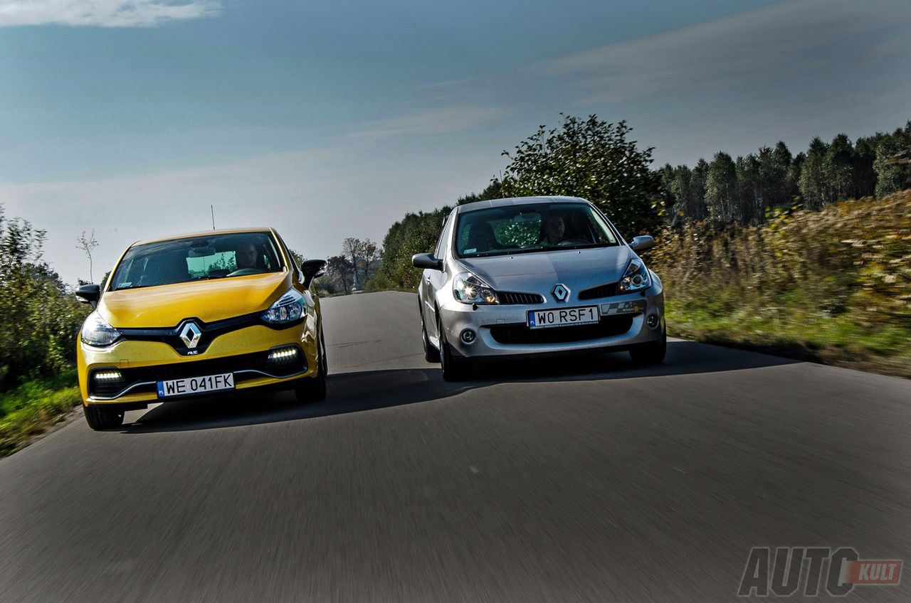 Renault Clio RS vs. Clio Sport F1 Team R27 [test]