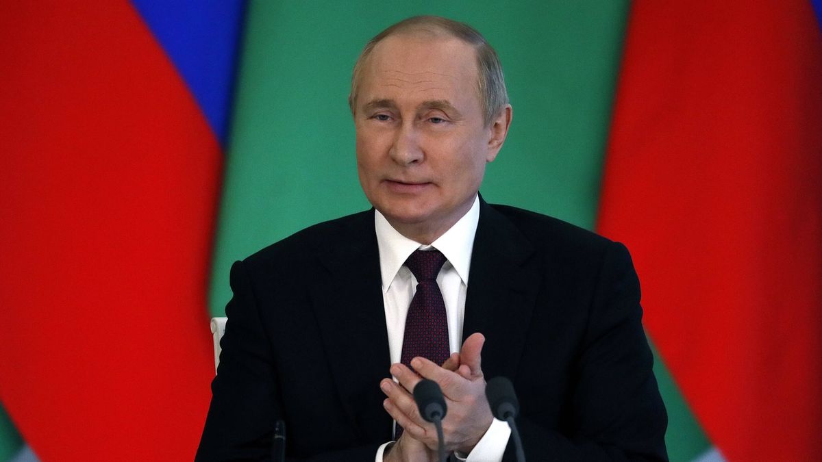 PAP / EPA/YURI KOCHETKOV / Na zdjęciu: Władimir Putin