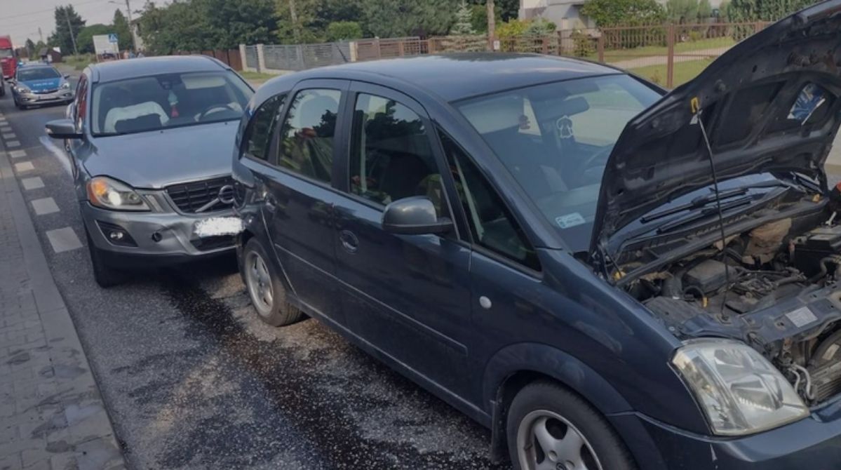 Szewna: Karambol na drodze. Jedna osoba zabrana do szpitala