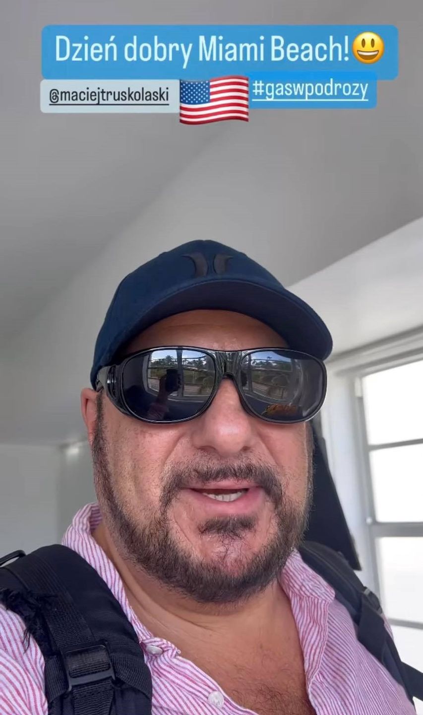 Piotr Gąsowski relacjonuje kolejną przygodę w Miami