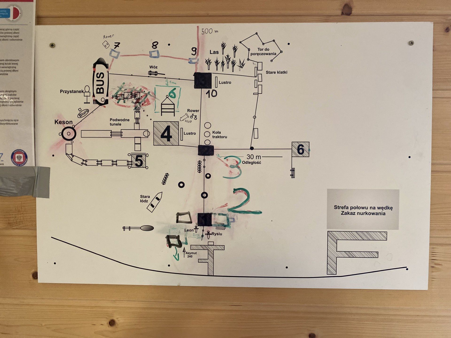 Przygotowanie do nurkowania w centrum nurkowym Tryton w Chmielnie 