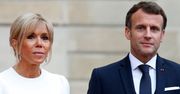 Emmanuel Macron powraca do incydentu z samolotu. ZAPRZECZYŁ, że pokłócił się z żoną