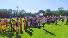 Ukraińskie dzieci zapomniały o meczu swojej reprezentacji