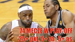 LeBron James pobił kolejny rekord Michaela Jordana, Heat o krok od czwartego z rzędu finału NBA