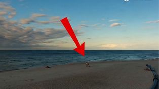Zegar wskazał 18:15. Spójrzcie na plażę w Mrzeżynie. Komentarz zbędny