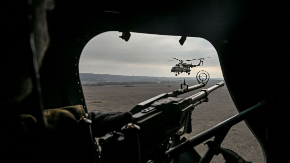 Ukraiński śmigłowiec Mi-8