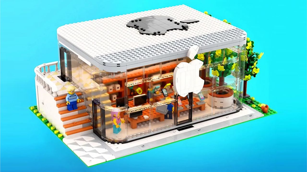 Apple Store z klocków LEGO