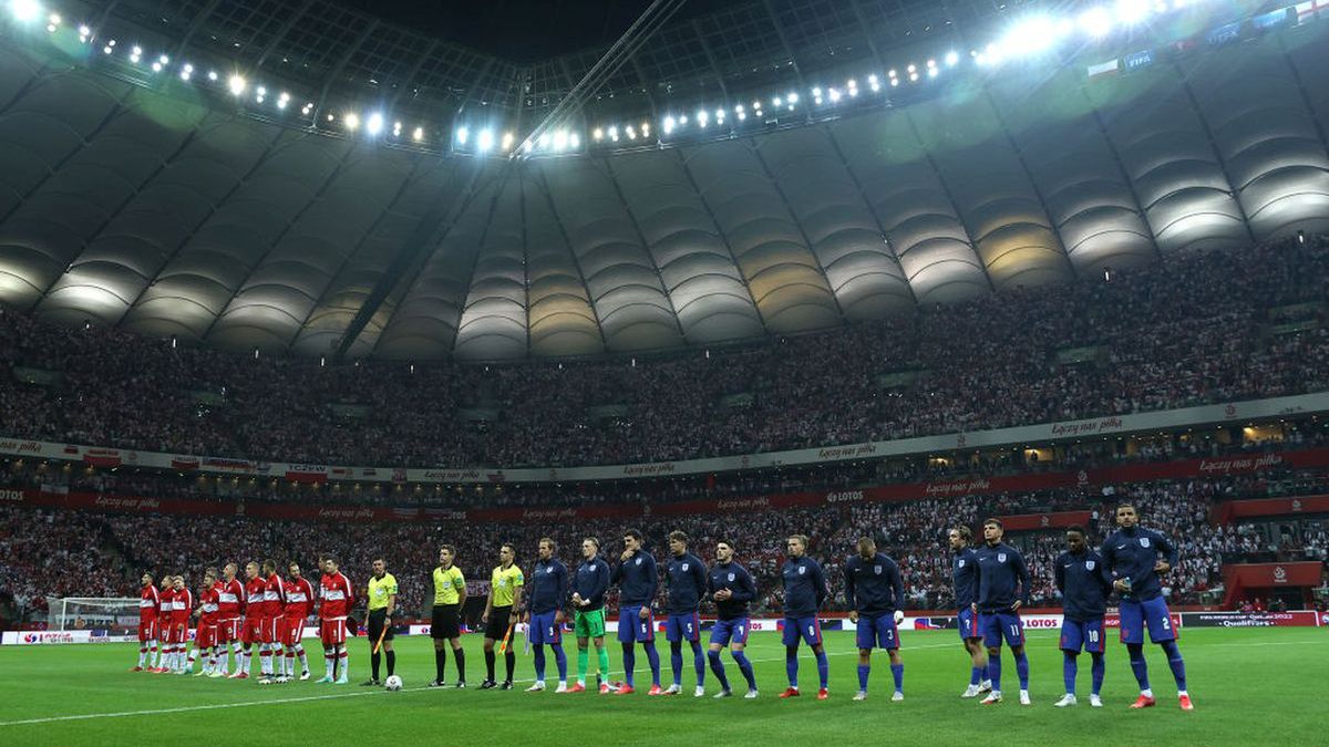Getty Images / Eddie Keogh - The FA / Na zdjęciu: wypełniony po brzegi PGE Narodowy na meczu Polska - Anglia