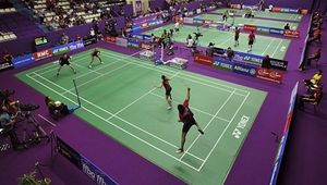 Badminton: Porażka polskiego debla, nie dotrwał do końca meczu