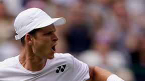 Tenis. Wimbledon 2019. Hubert Hurkacz doceniony. Polak otrzymał brawa po meczu z Novakiem Djokoviciem