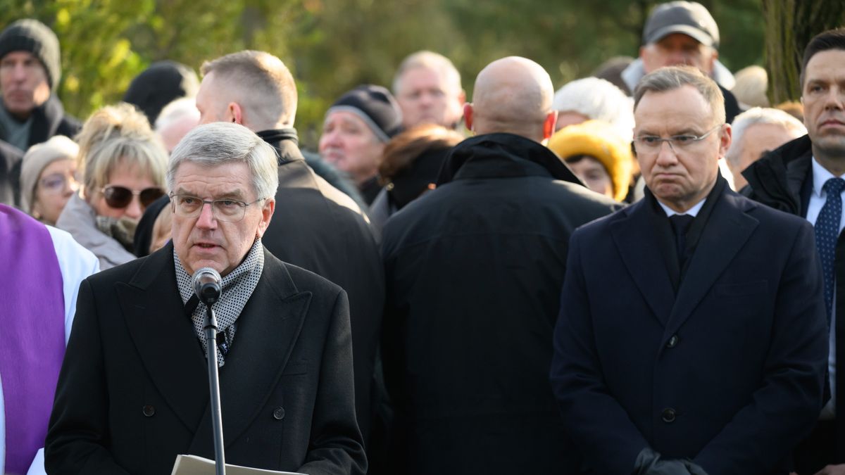 PAP / Jakub Kaczmarczyk / Na zdjęciu od lewej: Thomas Bach, Andrzej Duda