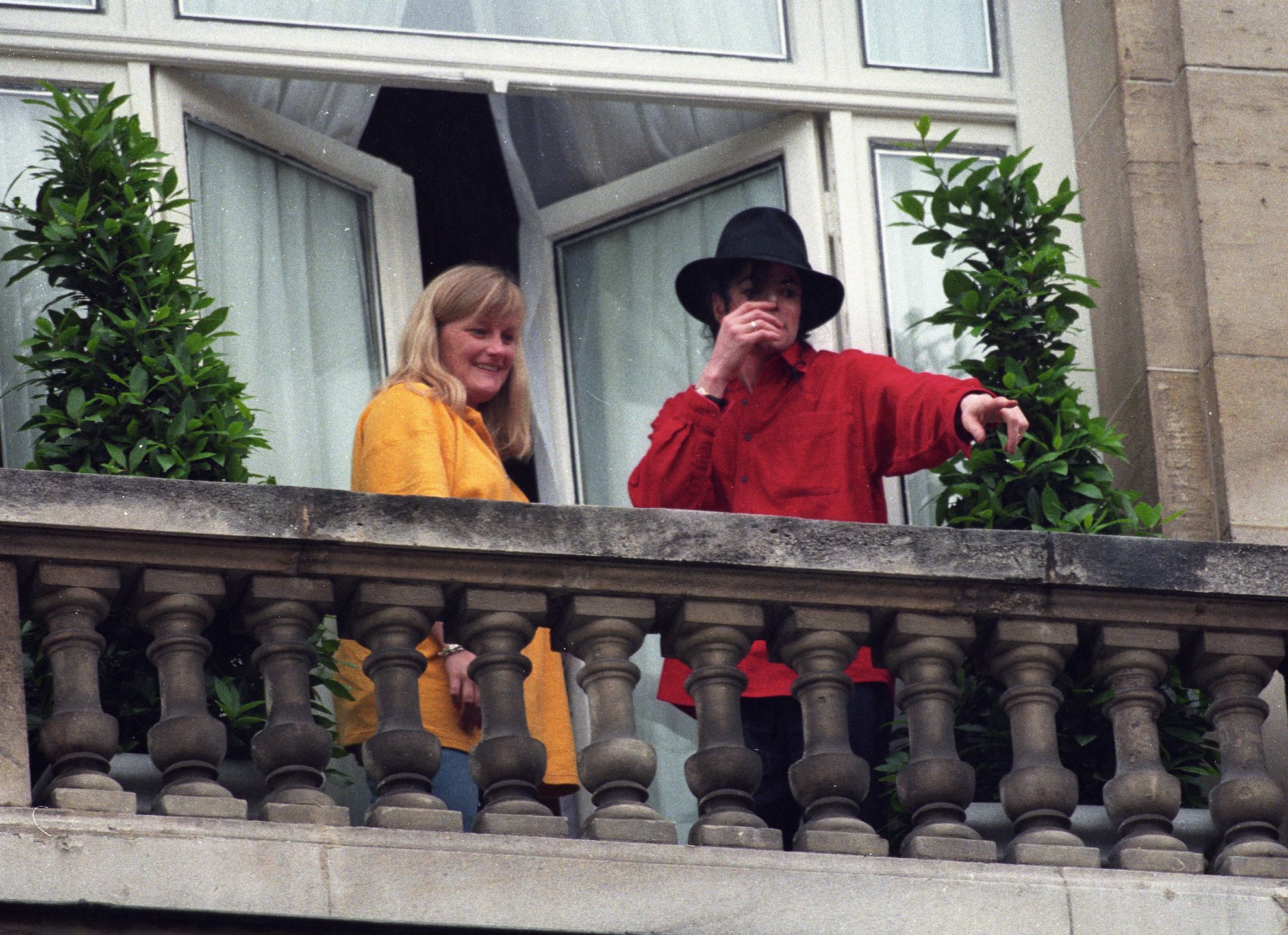 Michael Jackson i Debbie Rowe w 1997