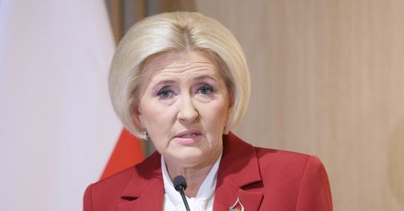 Amerykanie odkopali filmik z Agatą Dudą. Widać niezręczną sytuację