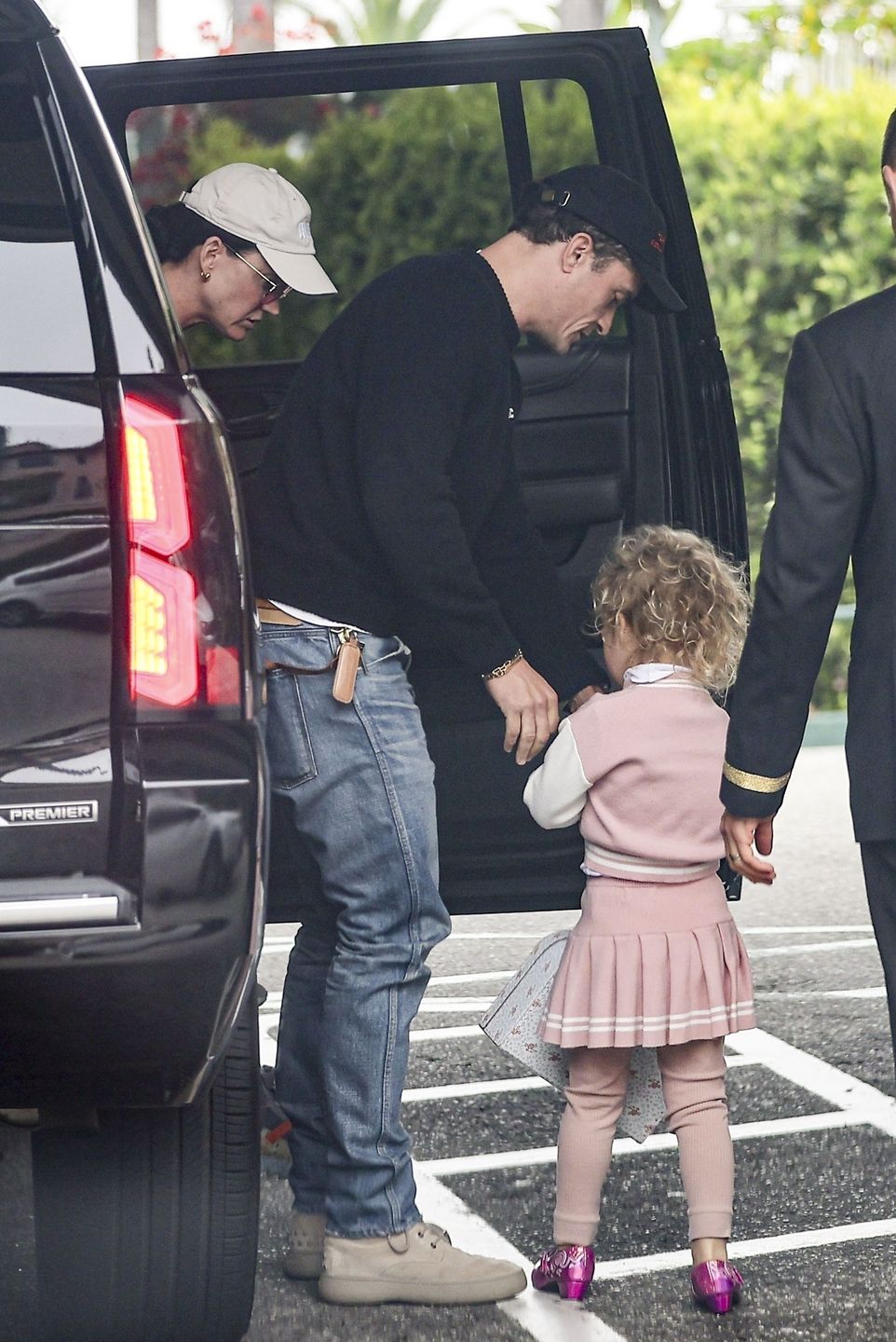 Katy Perry i Orlando Bloom "przyłapani" z córką w Beverly Hills