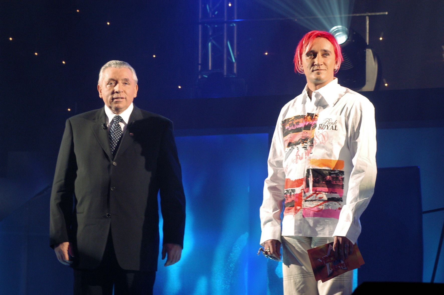 Andrzej Lepper i Michał Wiśniewski