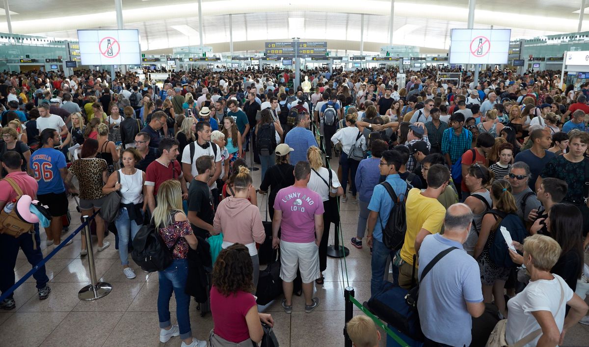 Strajk na lotnisku w Barcelonie. Utrudnienia dla pasażerów