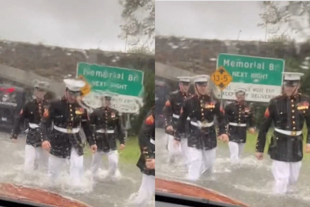 Żołnierze szli przez wodę po kolana prosto do auta. Niesamowite, co zrobili