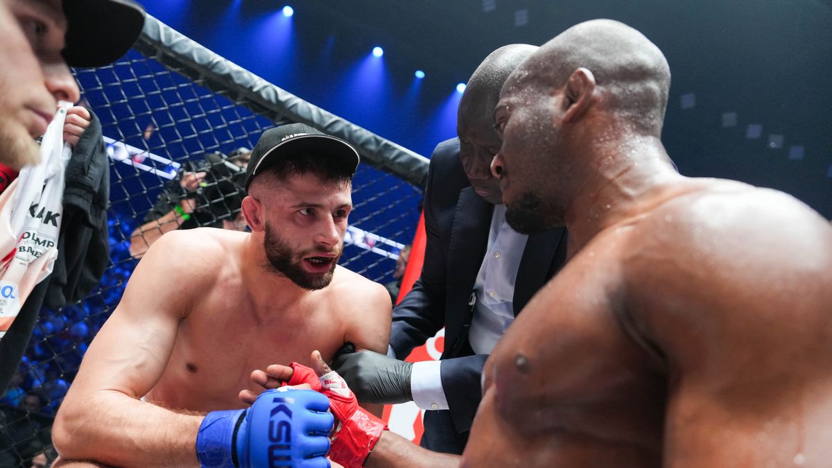 Materiały prasowe / kswmma.com / Alioune Nahaye znokautował Piotra Kacprzaka