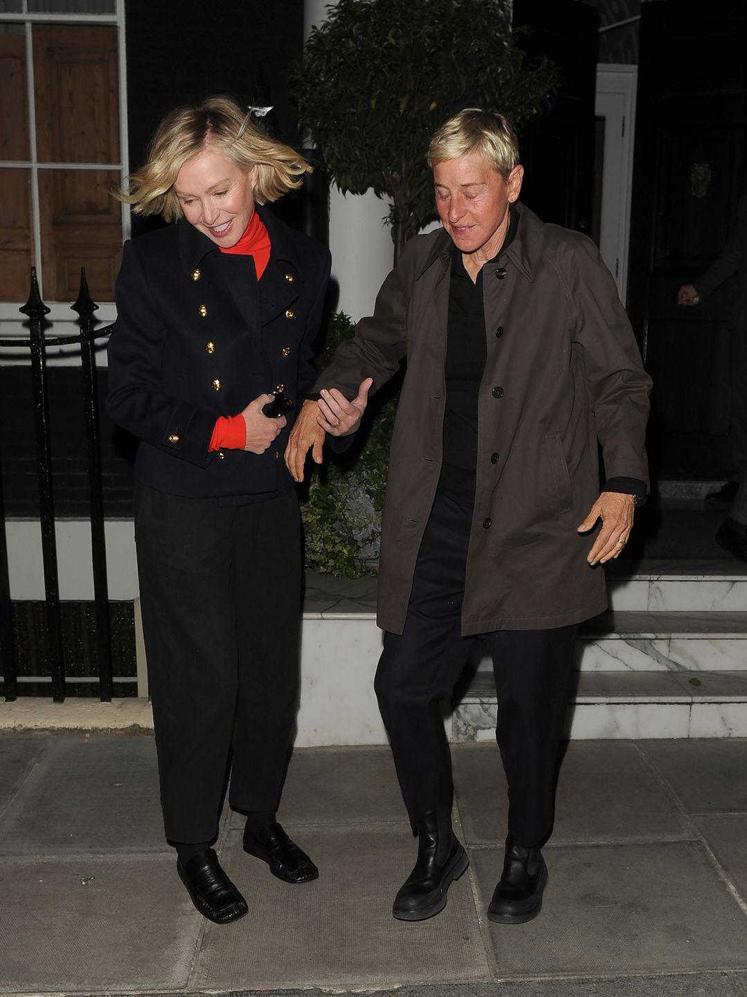 Ellen Degeneres z żoną w Londynie