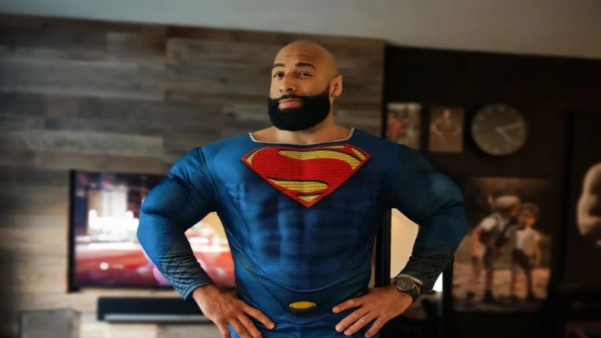 Roy Meyer w stroju Supermana