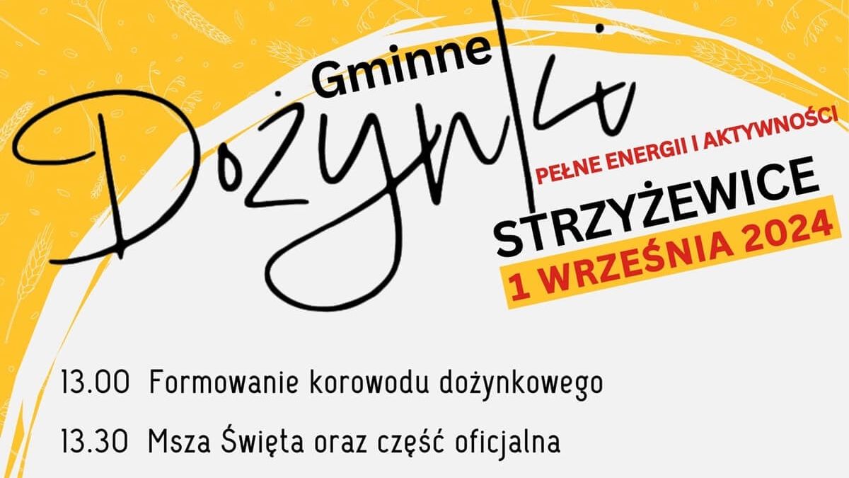 Dożynki w Strzyżewicach 2024