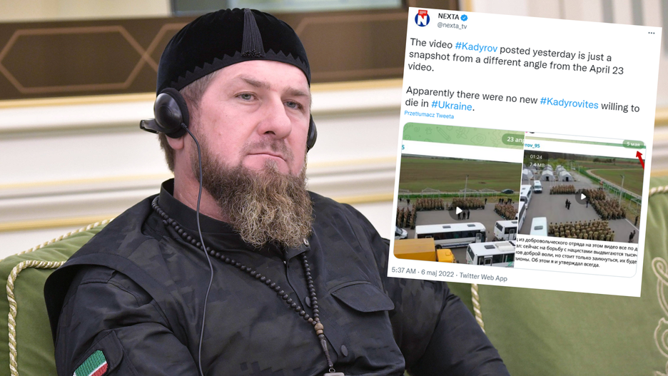 Kolejna wpadka Kadyrowa. Chciał postraszyć Ukraińców, rozbawił internautów 