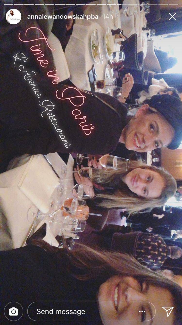 Anna Lewandowska na Paris Fashion Week