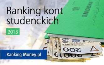 Ranking kont studenckich 2013