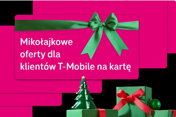 Magentowe mikołajki w T-Mobile: bonus 20% za doładowanie i e-bon 10 zł do Żabki dla wybranych klientów na kartę