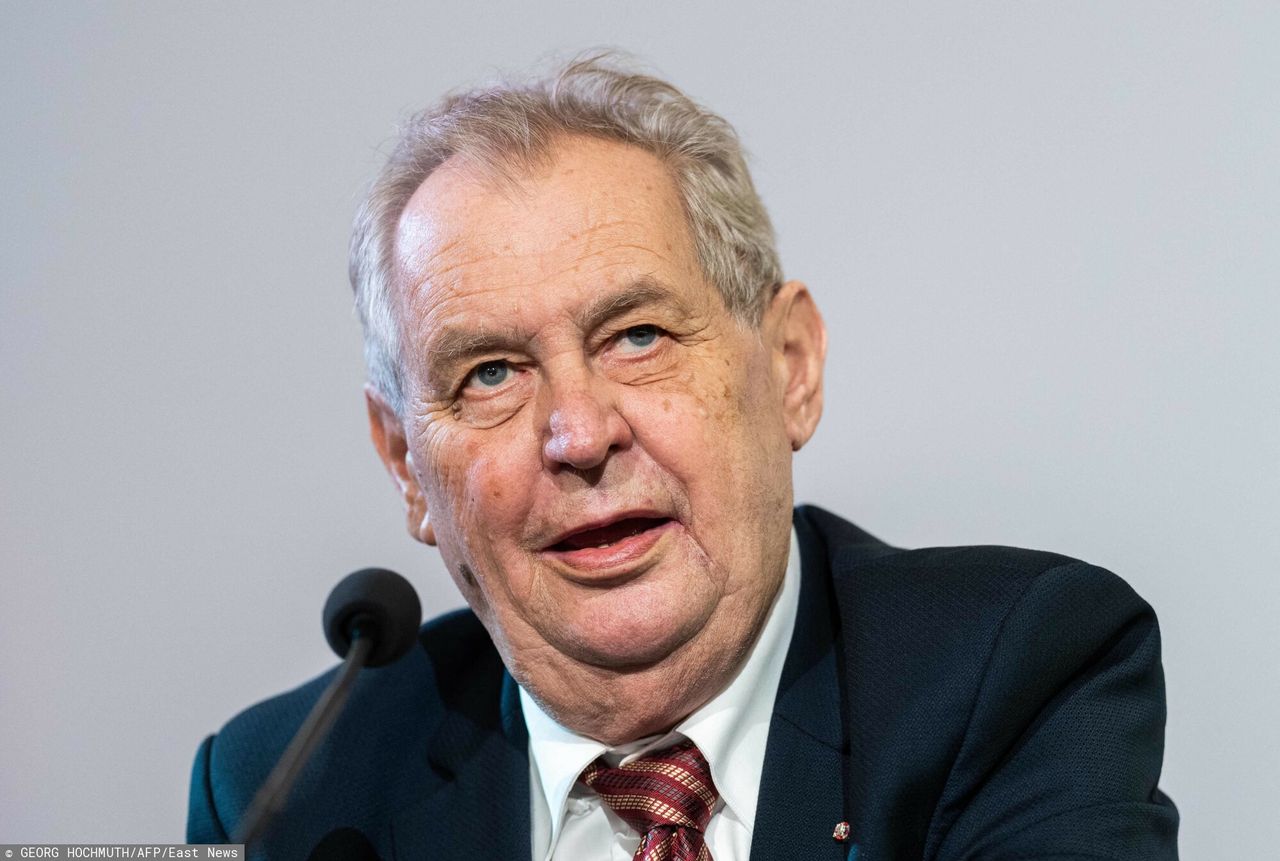 Czechy. Prezydent Zeman trafił na oddział intensywnej opieki medycznej