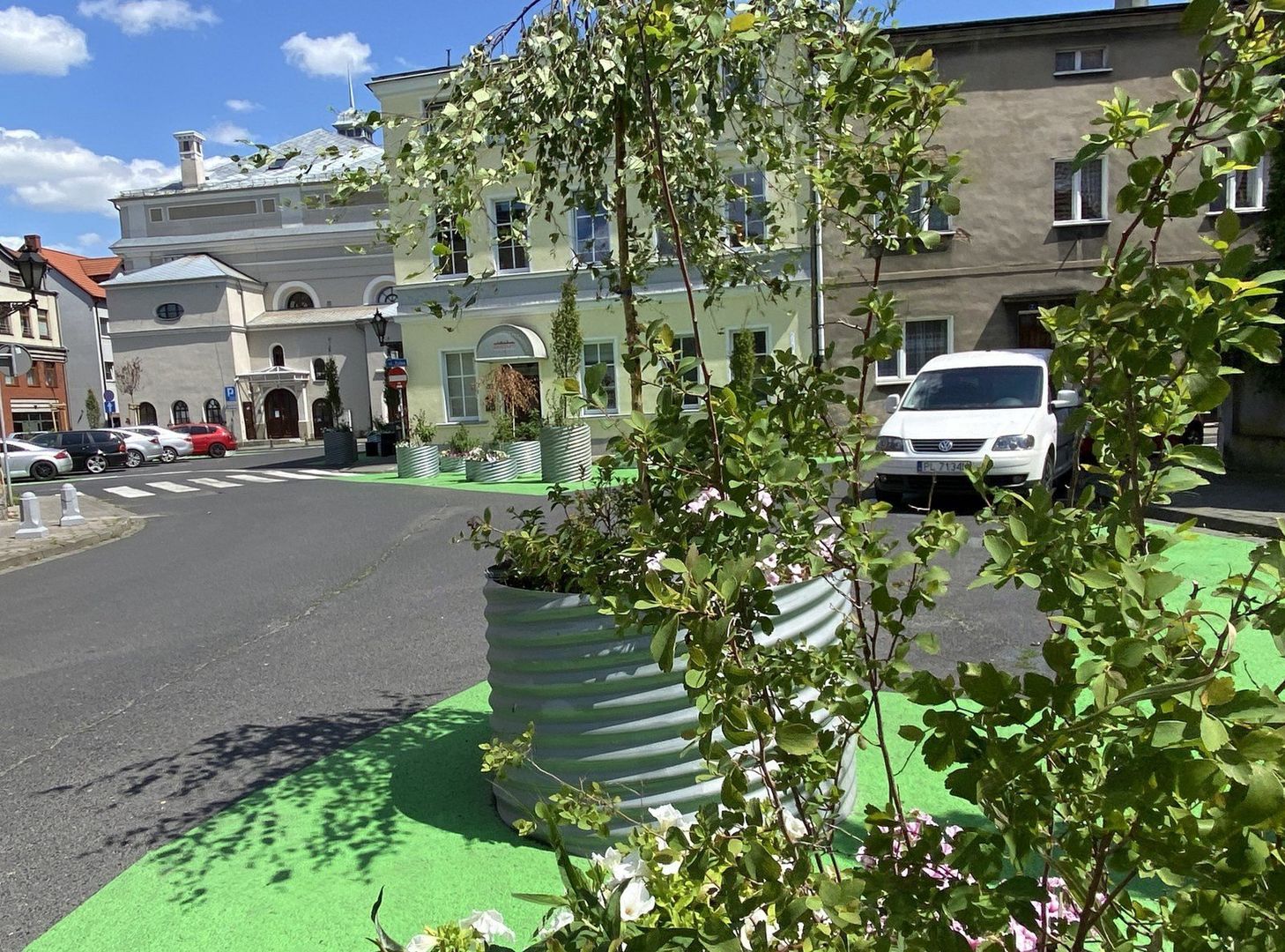 Plac Powstańców w Lesznie