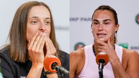 Sabalenka zaczęła mówić o Świątek
