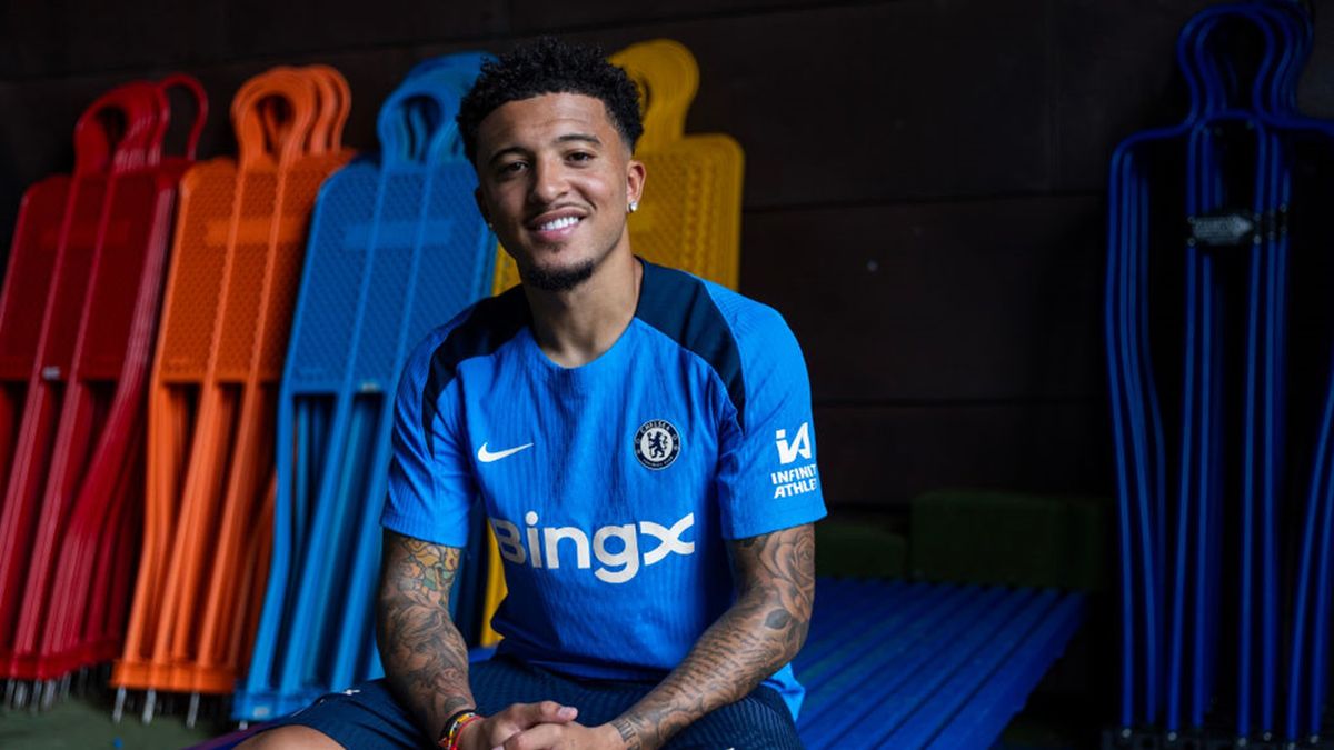 Getty Images / Chris Lee - Chelsea FC / Na zdjęciu: Jadon Sancho