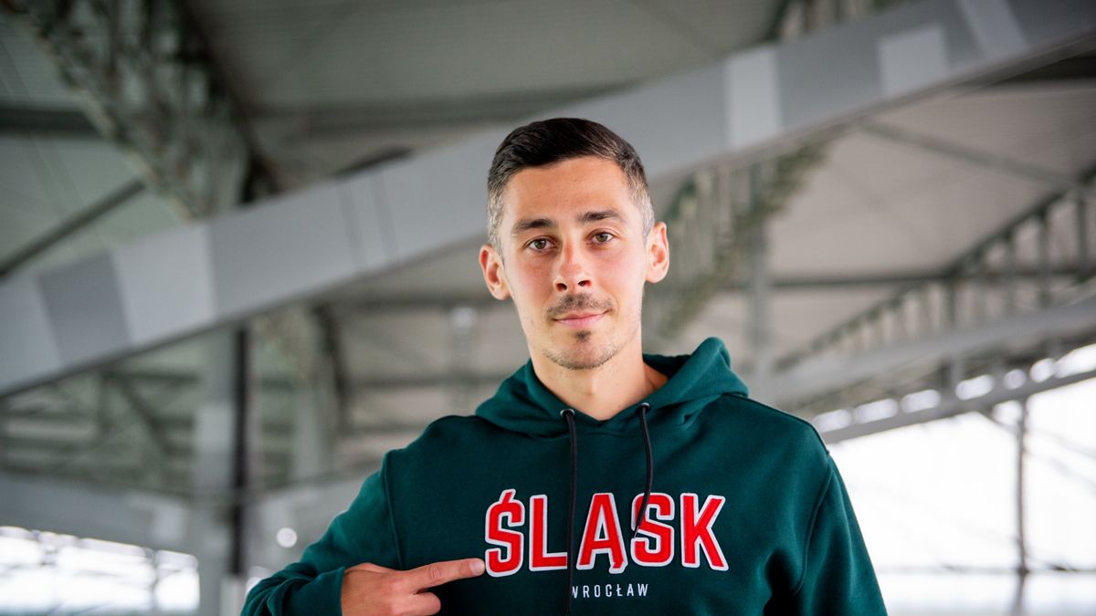 Materiały prasowe / Adriana Ficek/slaskwroclaw.pl / Na zdjęciu: Patryk Sokołowski