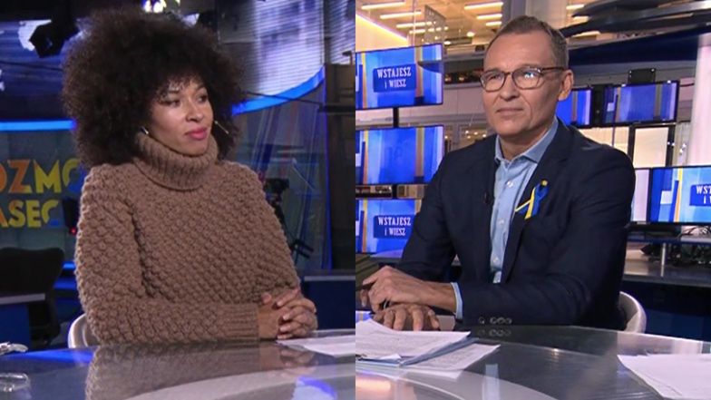 Omenaa Mensah i Robert Kantereit w TVN24