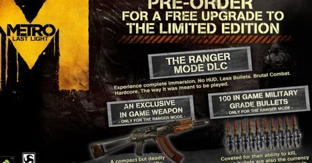 Dlaczego Ranger Mode w Metro: Last Light jest płatny? "To wina sklepów"