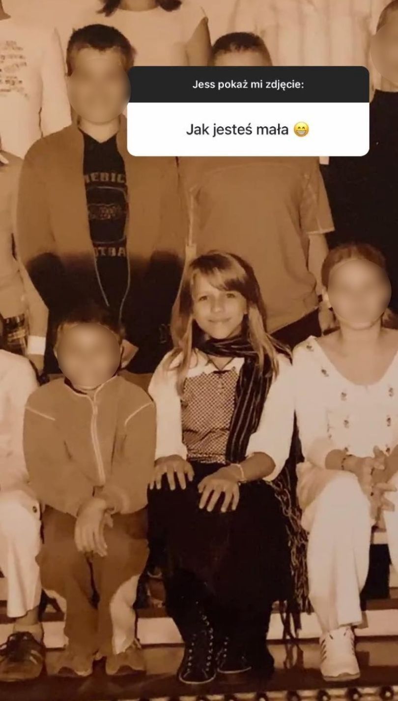 Jessica Mercedes prezentuje zdjęcia z młodości