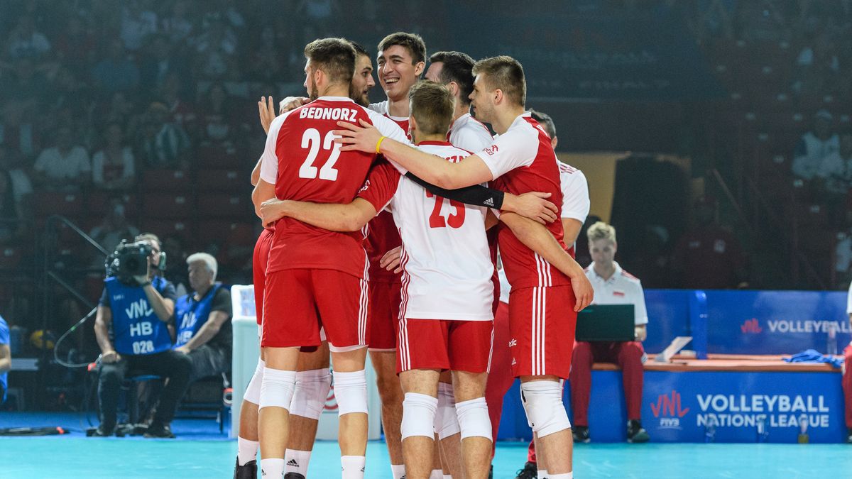 Materiały prasowe / FIVB / Na zdjęciu: siatkarze reprezentacji Polski
