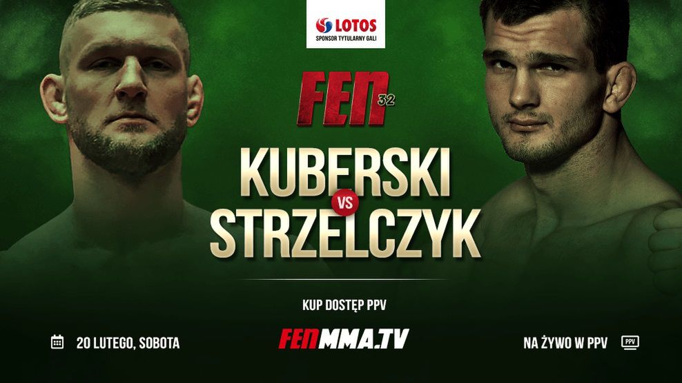 Materiały prasowe / FEN / Na zdjęciu: zapowiedź walki Piotr Kuberski vs Mateusz Strzelczyk