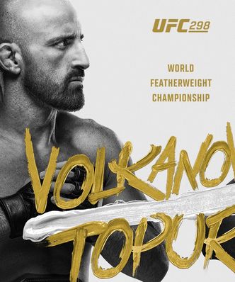 UFC 298: Volkanovski - Topuria. Karta walk, szczegóły transmisji