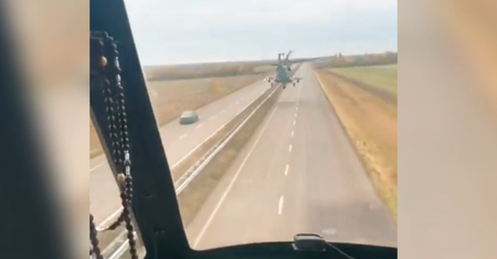 Wojna okiem ukraińskich pilotów Mi-8. Lecieli tuż nad głowami kierowców