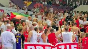 Media: wyprowadzili kibica za flagę Palestyny. Grozili zabraniem na komisariat