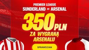 Szalona oferta dnia! 350 zł bonusu za wygraną Arsenalu w Premier League